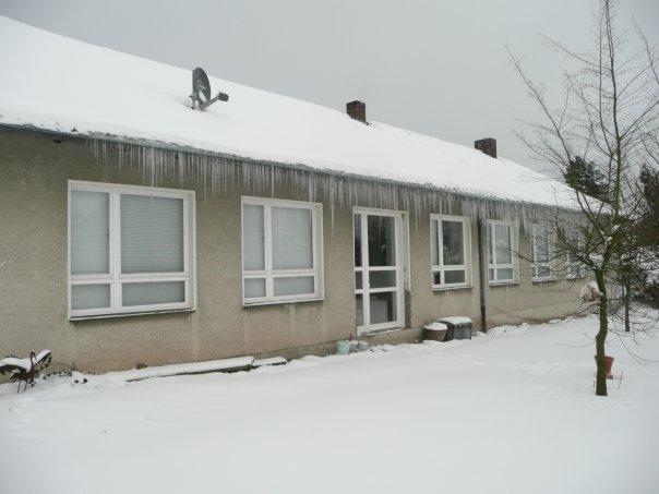 Schnee in Borgolzhausen