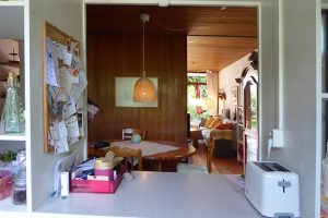 Küche - Durchblick Essbereich - Wohnen - Garten