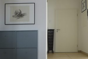 Wohnungstür und EIngangsbereich