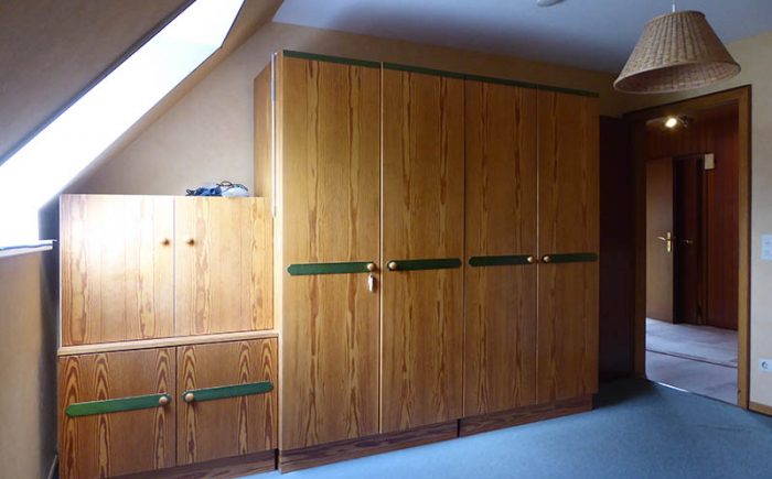 Schlafzimmer im Dachgeschoss