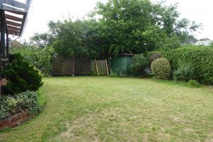 Garten rundum schön eingegrünt