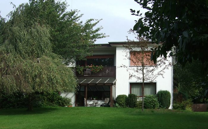 Ansicht von der Gartenseite