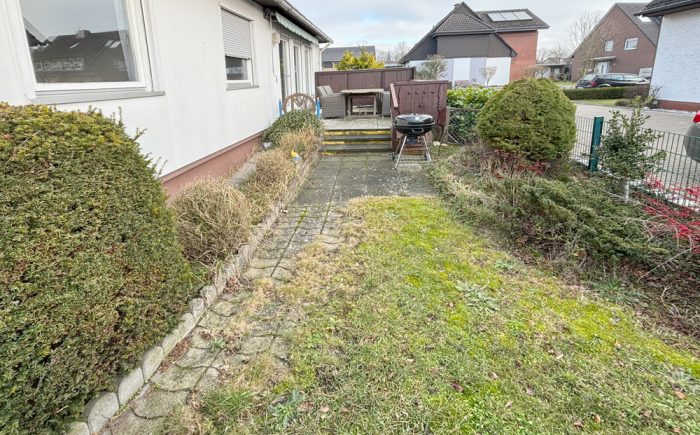 Terrasse vor dem Wohnzimmer