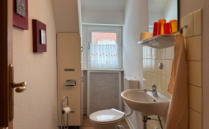 WC Wohnung Dachgeschoss