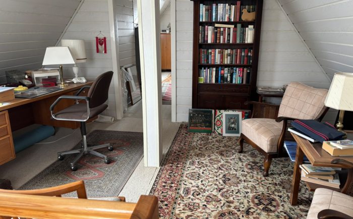 Gemütlich ausgebaut bis unter das Dach