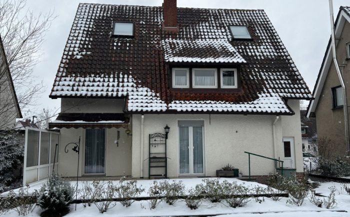 Hausansicht vom Garten