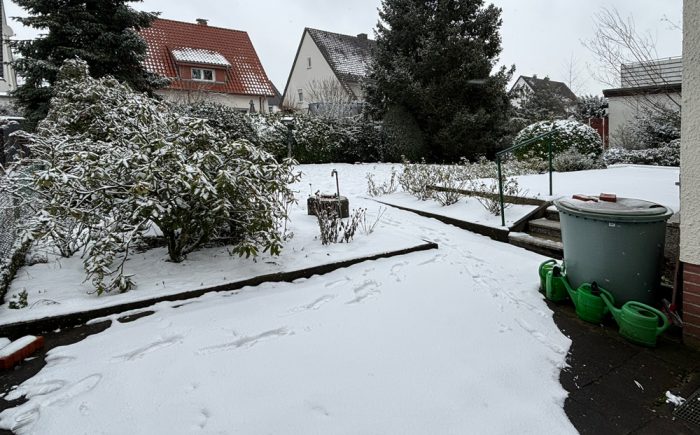 Garten schön eingegrünt