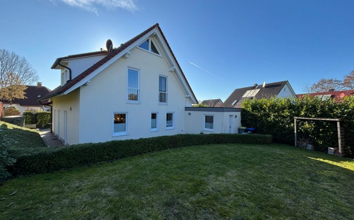 Viel Platz zum Spielen im oberen Gartenbereich